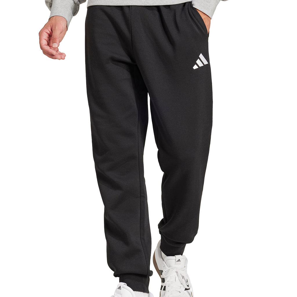 Adidas Essentials FeelCozy Fleece Pants for Men - Comfortable & Warm Joggers for Casual Wear, Lounge & Workout