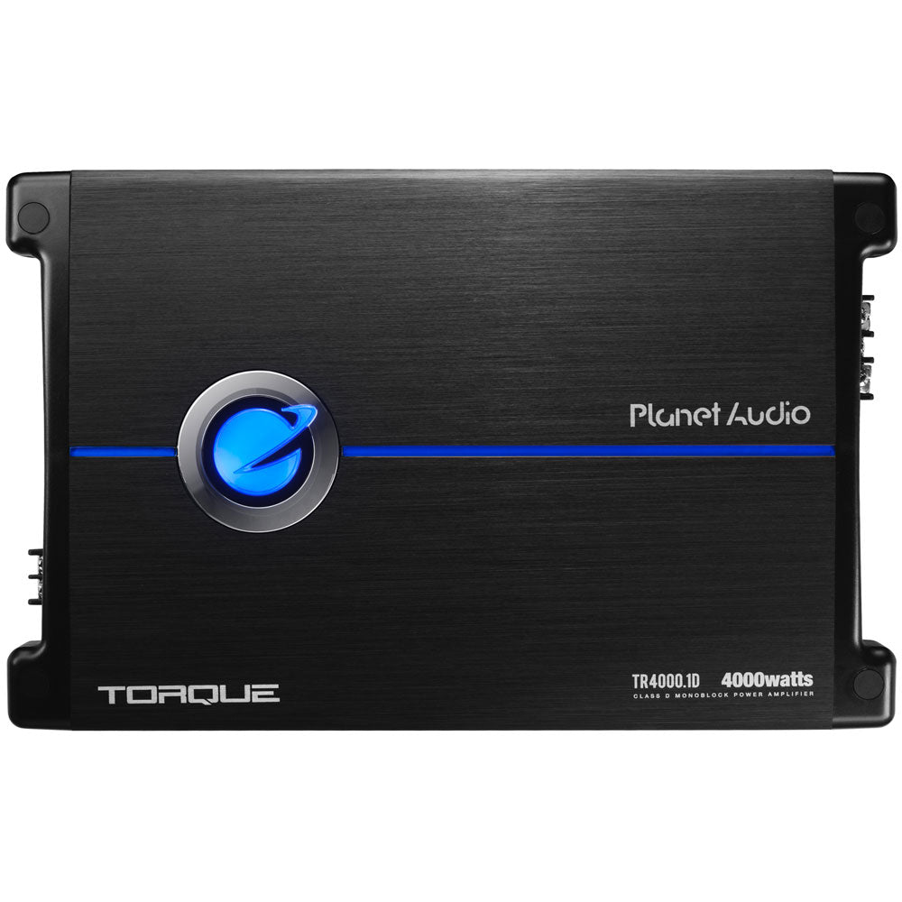 Planet Audio TR4000.1D (TR40001D) 4000W Monoblock Car Amplifier - High Power Subwoofer Amp for Deep Bass, Car Audio System Upgrade | Perfect for Trucks, SUVs & Custom Car Stereo Installations
