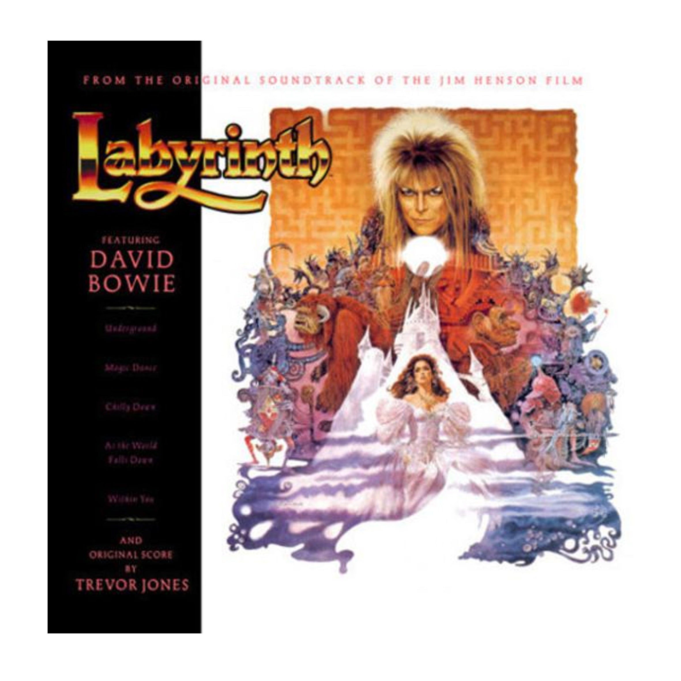 Labyrinth Original Soundtrack (OST) LP Vinyl Record - Classic Movie Soundtrack for Collectors & Music Lovers - Perfect for Vinyl Enthusiasts & Home Decor