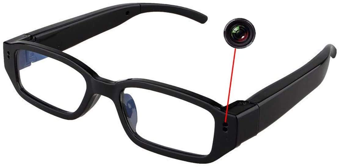 720P HD Video Camera Glasses - 32GB TF Card Support for Outdoor Sports & Travel Recording