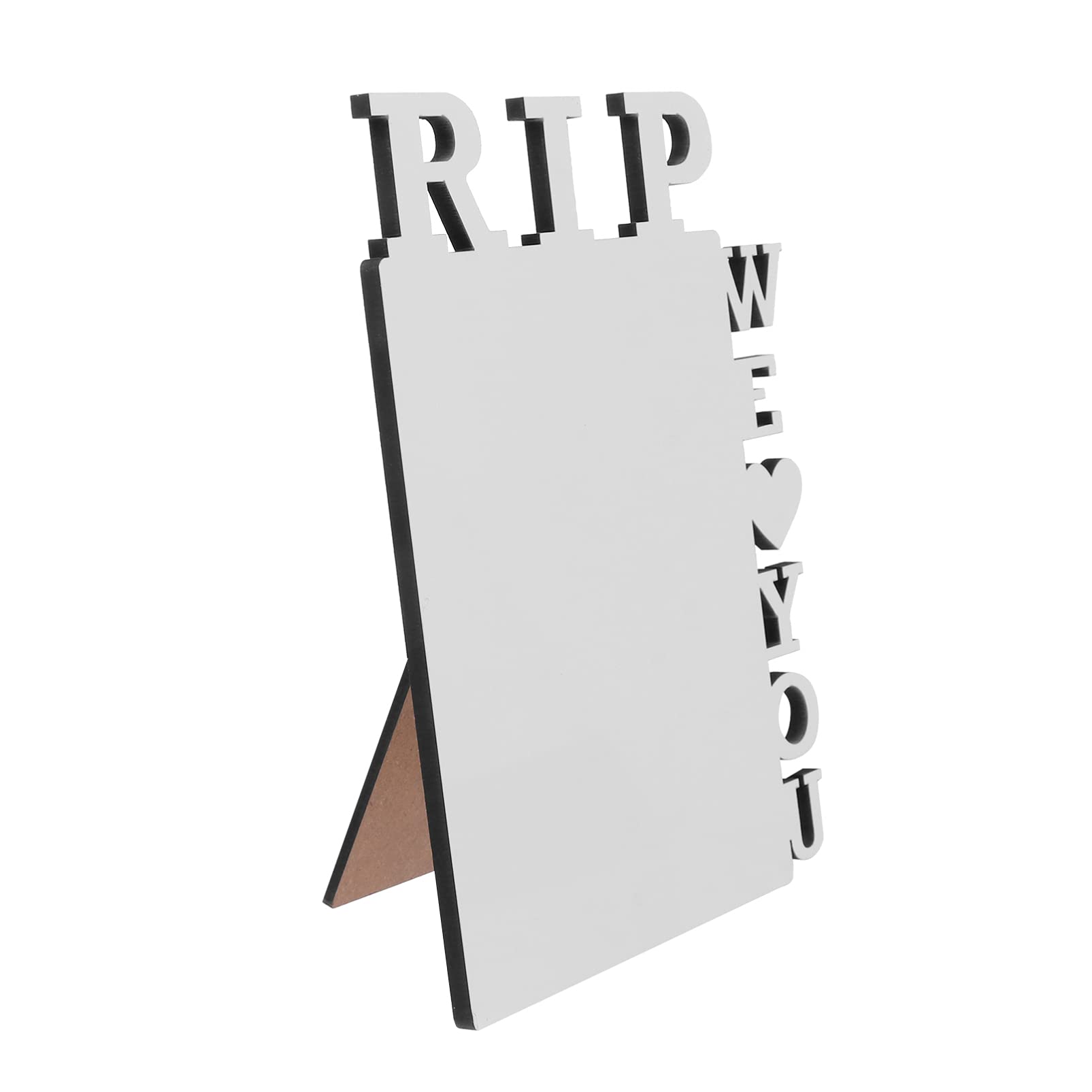 BESPORTBLE DIY Sublimation Photo Frame - MDF Heat Transfer Blank Picture Frame for Tabletop Decor, Customizable Rip Photo Board | Perfect for Home, Office & Gift Giving