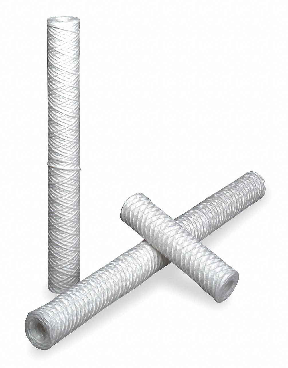 String Wound Cartridge Filter 12 GPM 5 Micron - 6 Pack for Water Filtration Systems | Industrial, Commercial & Home Use