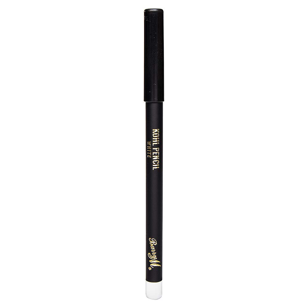 Barry M Kohl Eyeliner Pencil No. 30 - White Waterproof Eye Pencil for Smokey Eyes & Tightlining | Vegan & Cruelty-Free Makeup for Everyday Wear & Special Occasions