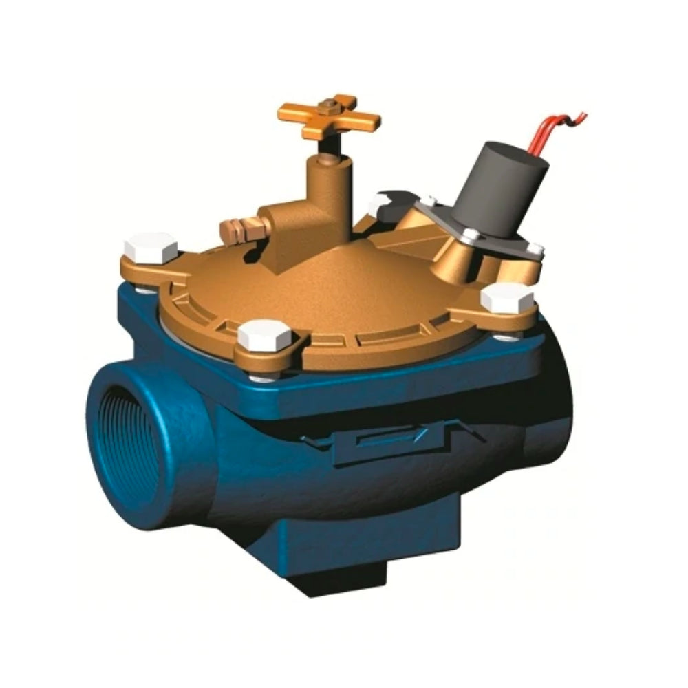 Griswold 2000H 2000 RCV Normally Closed 1 Inch FIPT Cast Iron and Bronze Valve - Ideal for Plumbing, HVAC, and Industrial Applications