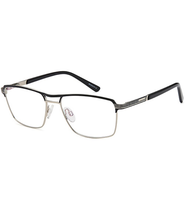 Brooklyn D138 Stylish Eyeglasses for Men & Women - Trendy Frame for Reading, Work & Fashion - Perfect for Office, Home & Daily Use