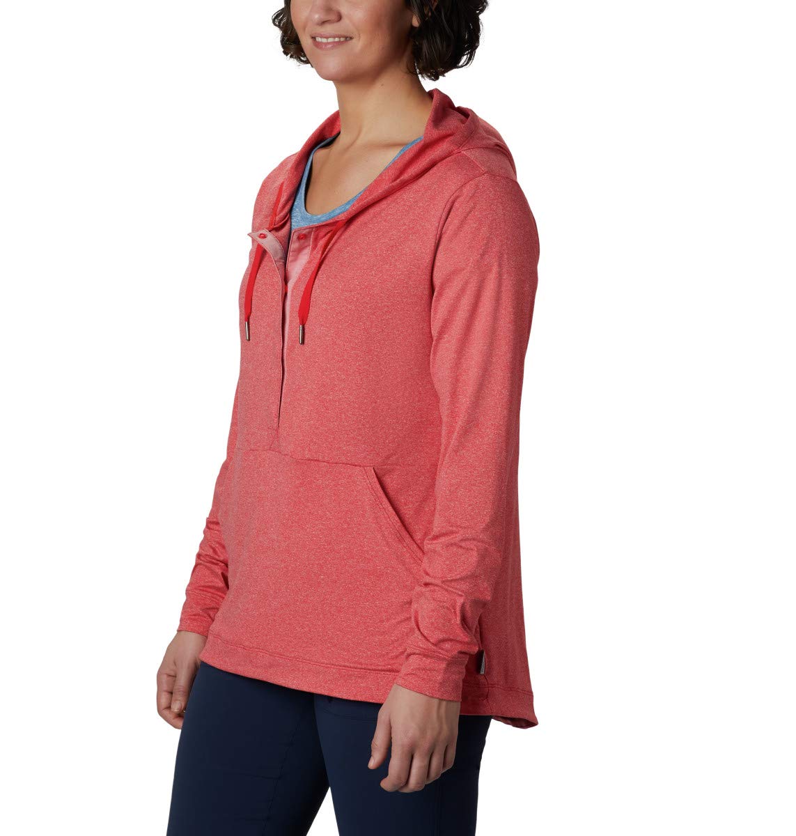Columbia Women's Reel Relaxed Hoodie - Lightweight Fleece Pullover for Outdoor Activities & Casual Wear | Hiking, Camping & Everyday Comfort