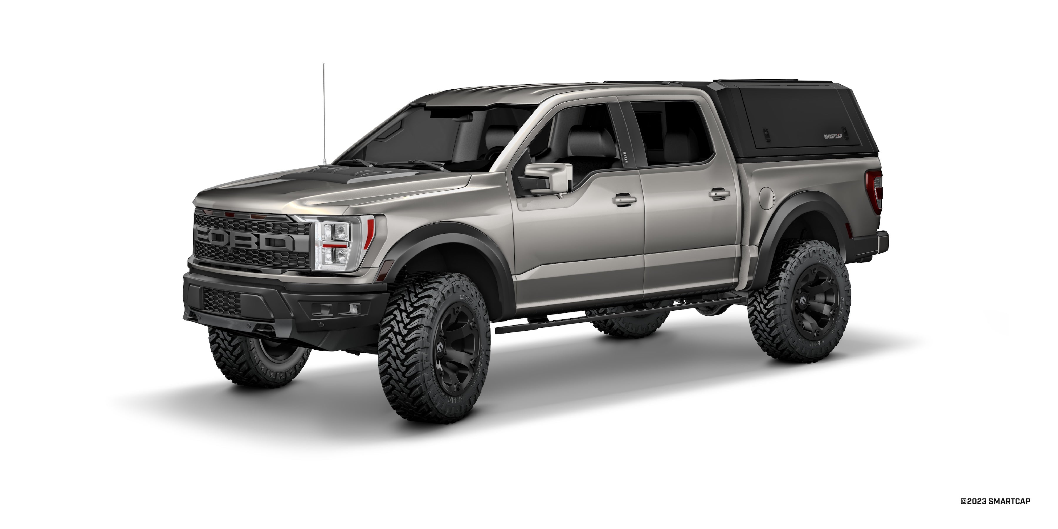 SmartCap EVOa Adventure Truck Bed Cap for 2021+ Ford F-150 5.5' Short Bed - Durable Tonneau Cover for Camping & Outdoor Gear Protection