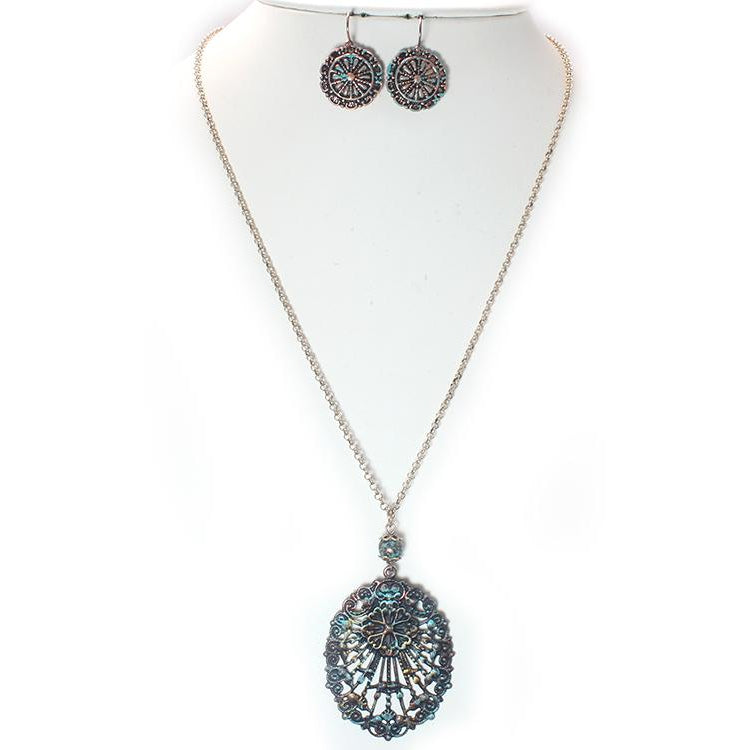 Bohemian Necklace Set for Women - Handmade Boho Jewelry with Natural Stones | Perfect for Festivals, Beach, and Everyday Wear