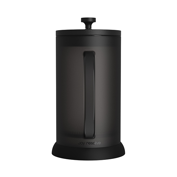 Joy Resolve French Press Coffee Maker - Stainless Steel, 34oz, 4-Level Filtration - Perfect for Home, Office, Camping & Travel