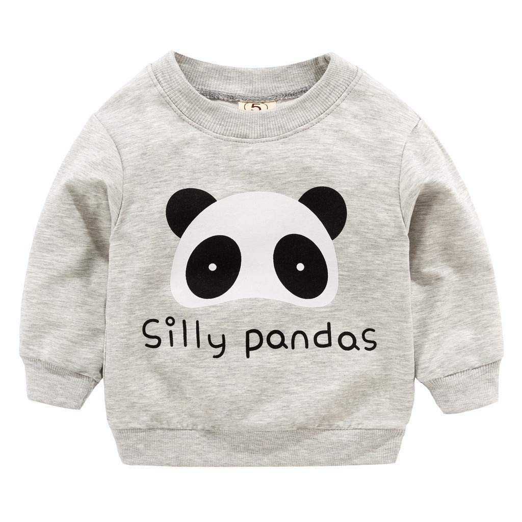 Boys & Girls Cartoon Print Long Sleeve Polo T-Shirt - Cute Toddler Kids Clothing for School & Play | Soft Cotton White Top for Baby Boys & Girls