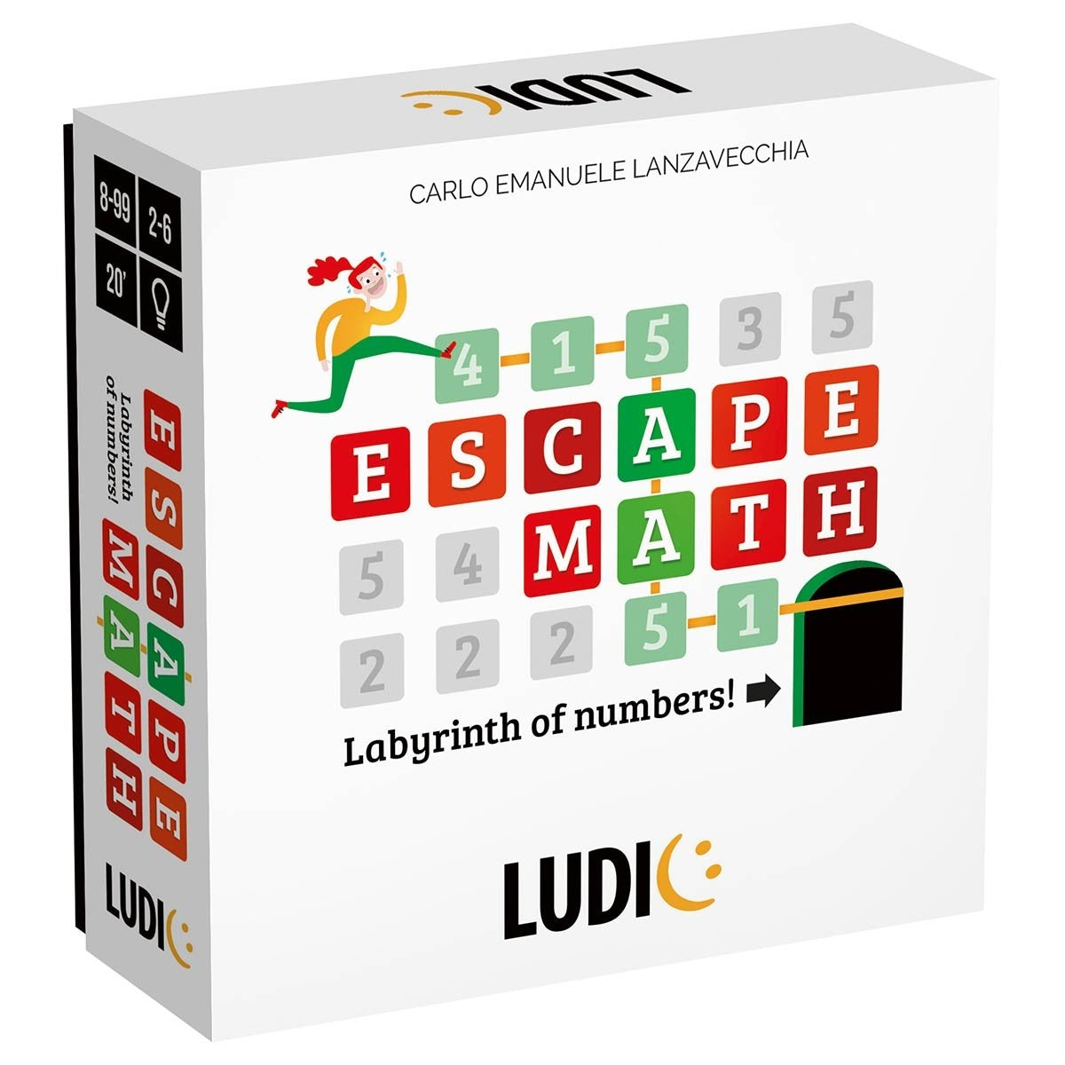 Ludic Games Escape Maths - Fun Educational Math Board Game for Kids & Families | Perfect for Classroom Learning & Family Game Nights