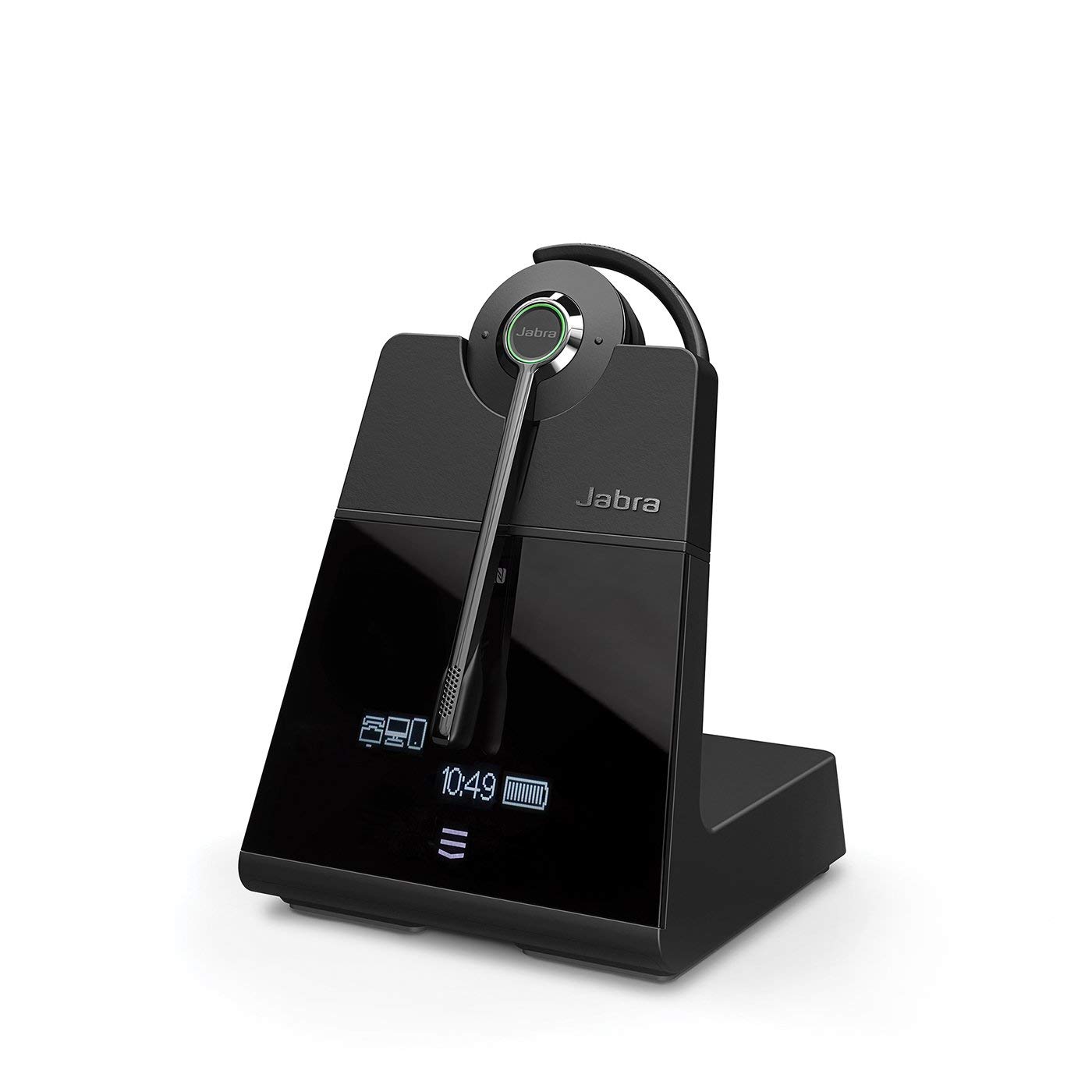 Jabra Engage 75 Convertible Wireless Professional UC Headset - Noise Cancelling Bluetooth Headset for Office, Call Center & Remote Work (Renewed) - Perfect for Video Conferencing, Customer Service & Business Communications