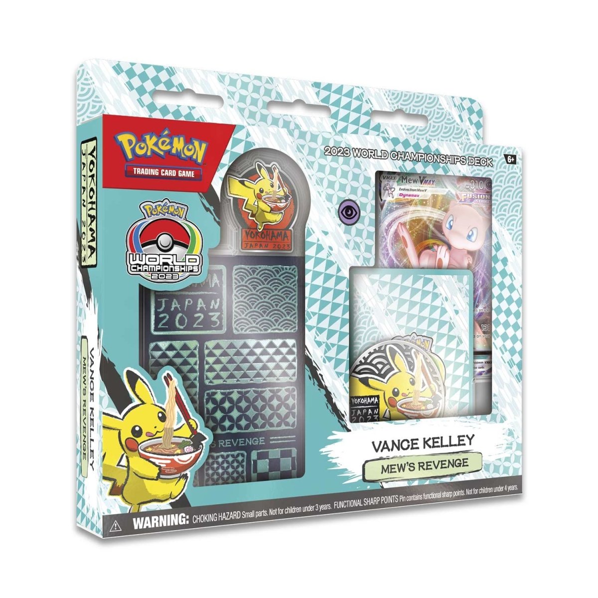 Pokemon Yokohama Japan 2023 World Championship Vance Kelley Deck - Official Collectible Trading Card Game Deck for Players & Collectors | Perfect for Tournaments, Battles and Display