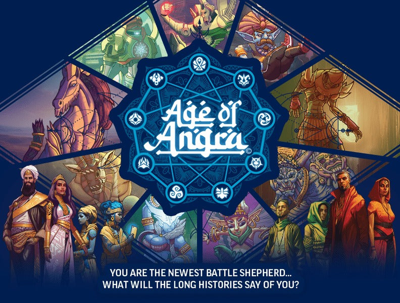 Age of Angra - Premium Fantasy Board Game for Adults & Teens | Epic Strategy Game for Game Nights, Parties & Family Gatherings