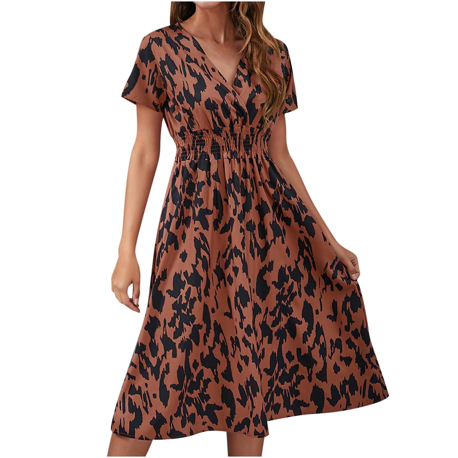 MOXIU Women's Summer Casual Sleeveless Loose Mini Dress - Flowy Tank Sundress for Beach, Party & Vacation | Lightweight Comfortable Summer Outfit