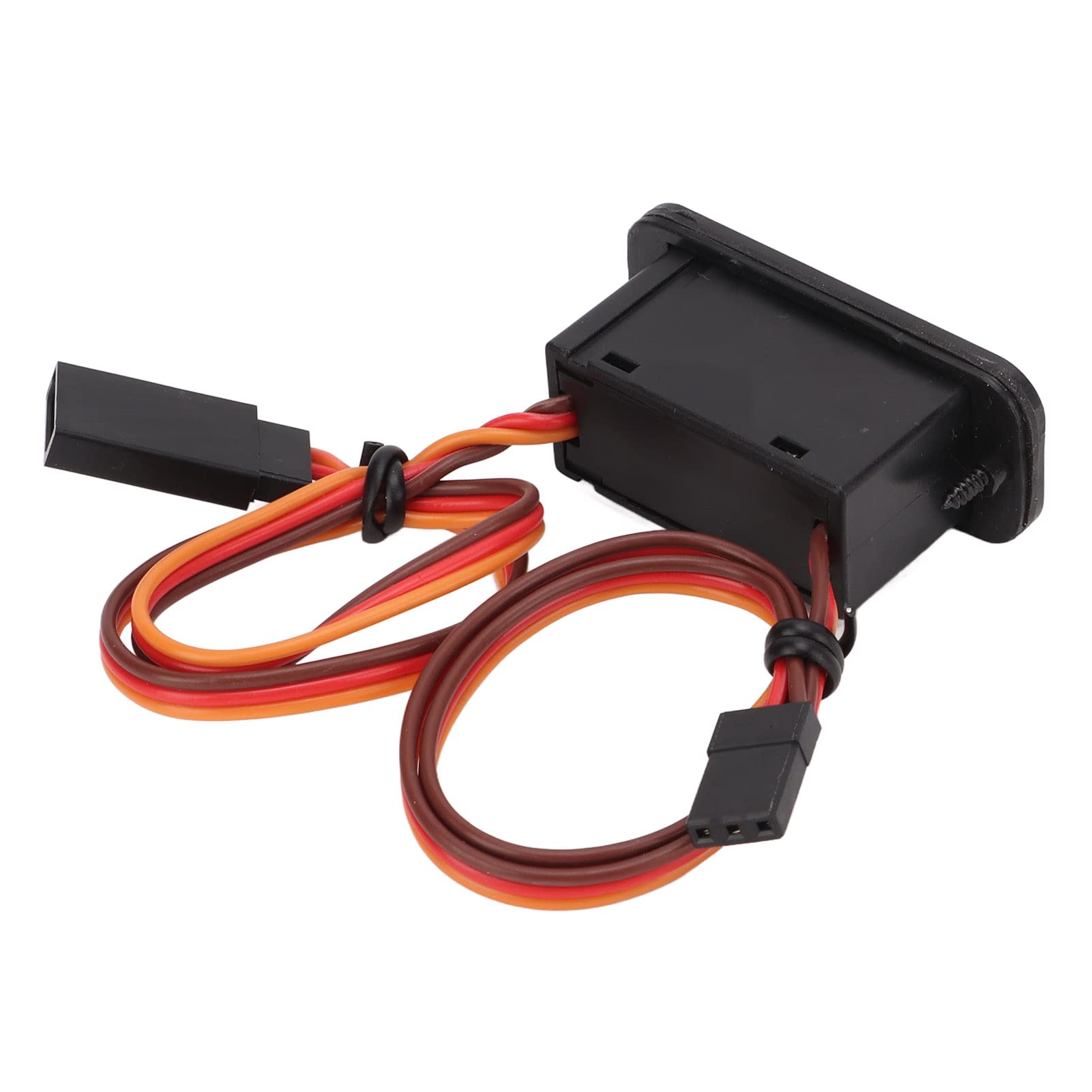 Uxsiya RC On Off Switch - Sensitive Control with Silicone Wire, 22AWG Strong Compatibility for RC Airplanes & Remote Control Cars - Durable Plastic Shell | Perfect for RC Hobbyists, DIY Projects & Model Vehicles