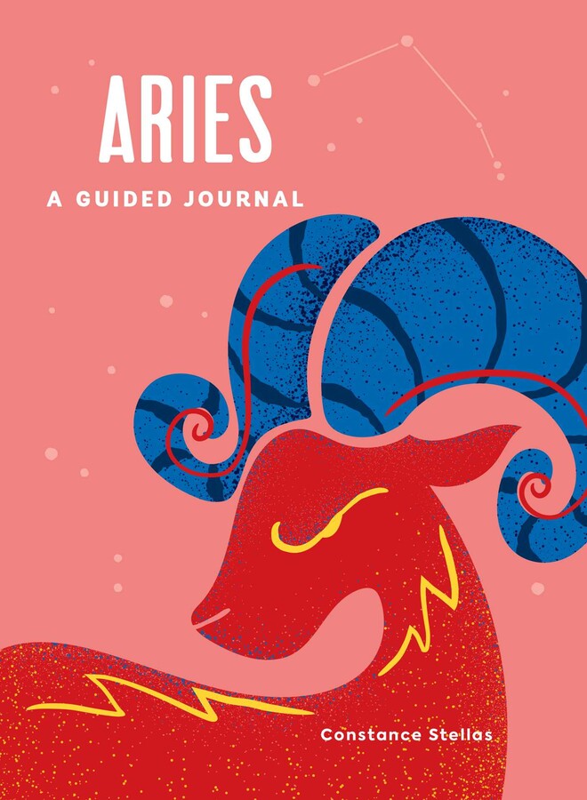 Aries Guided Journal - Self-Discovery & Personal Growth Notebook for Zodiac Signs | Perfect for Daily Reflection, Goal Setting & Astrology Enthusiasts