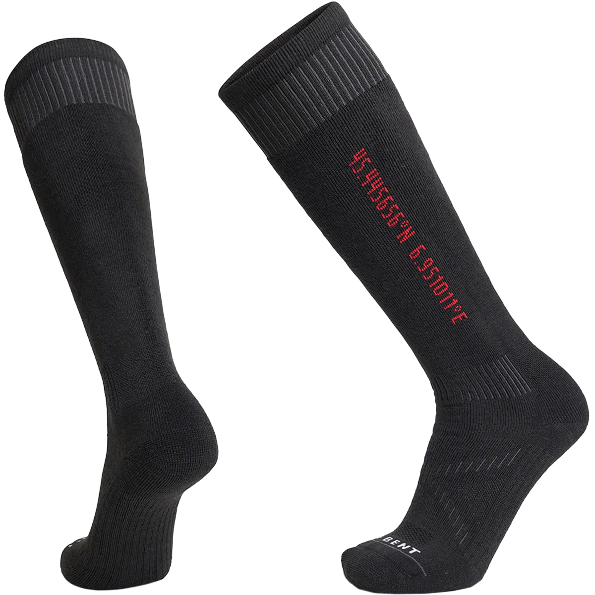 Core Midweight Snow Sock - Winter Traction Socks for Men & Women - Non-Slip Ice Grip Socks - Perfect for Hiking, Snowboarding & Outdoor Winter Activities