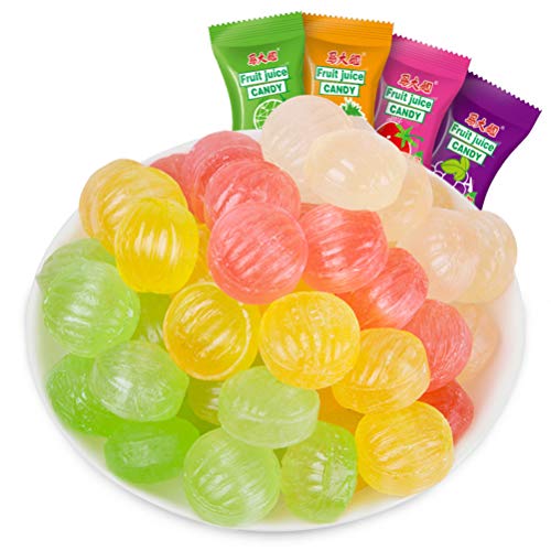 OUYANGHENGZHI 80s Nostalgic Strawberry Hard Candy - Classic Childhood Memory Snacks, 500g/17.6oz - Perfect for Parties, Gift Baskets & Retro Treats