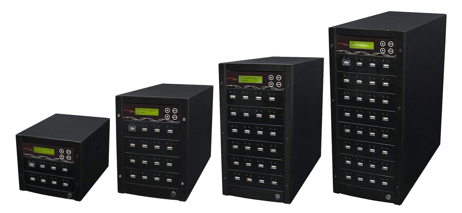 Bestduplicator BD-USB-23T 1 to 23 USB Flash Drive Duplicator - Standalone USB Copier for Multiple Flash Cards | Perfect for Data Backup, Content Distribution & Bulk File Copying
