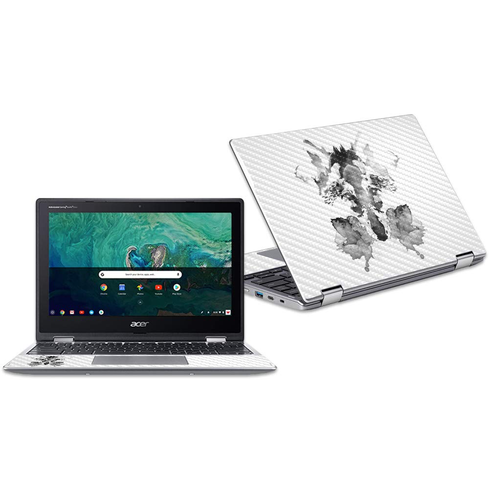 MightySkins Carbon Fiber Skin for Acer Chromebook Spin 11