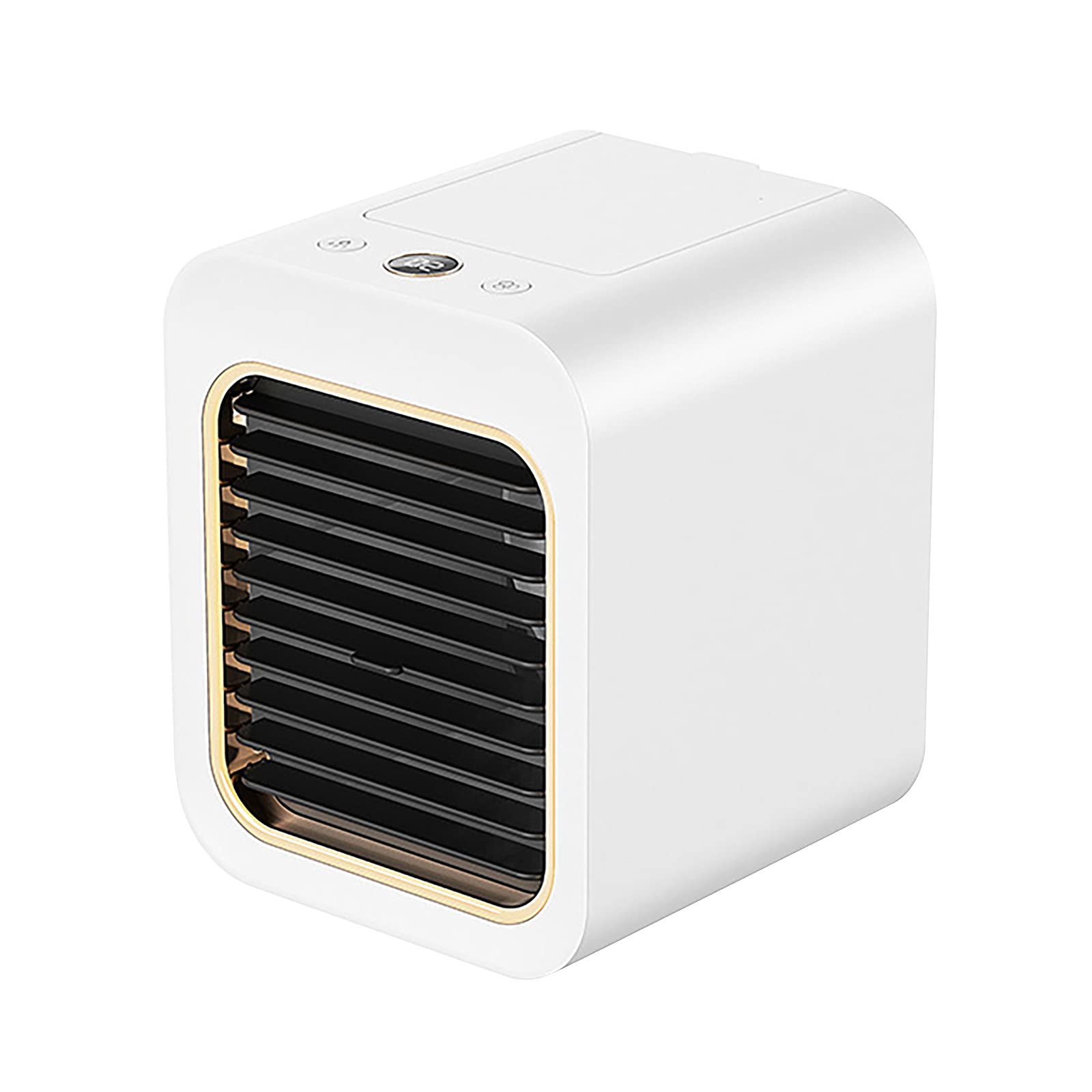 Portable USB Mini Air Conditioner - Desktop Air Cooler with Humidifier, Silent & Energy Efficient for Home, Office, Dorm | Perfect for Personal Cooling, Summer Use & Small Spaces