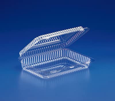 Large Plastic Storage Containers - 100 Pack | Durable & Stackable for Home, Office & Warehouse Organization