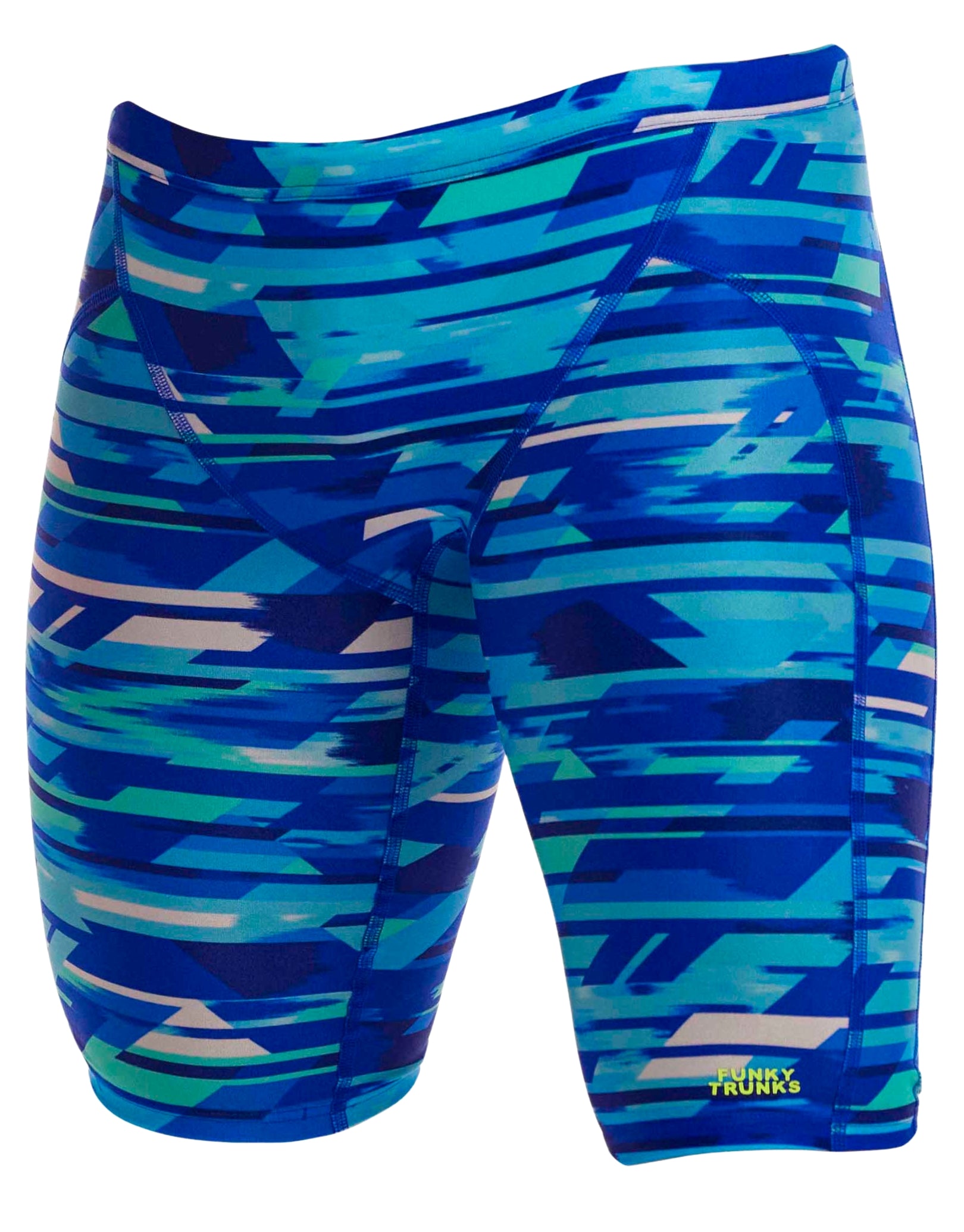 Pace Racer Swim Training Jammers for Men - High Performance Competitive Swimwear - Blue - Perfect for Lap Swimming, Triathlon Training & Water Sports