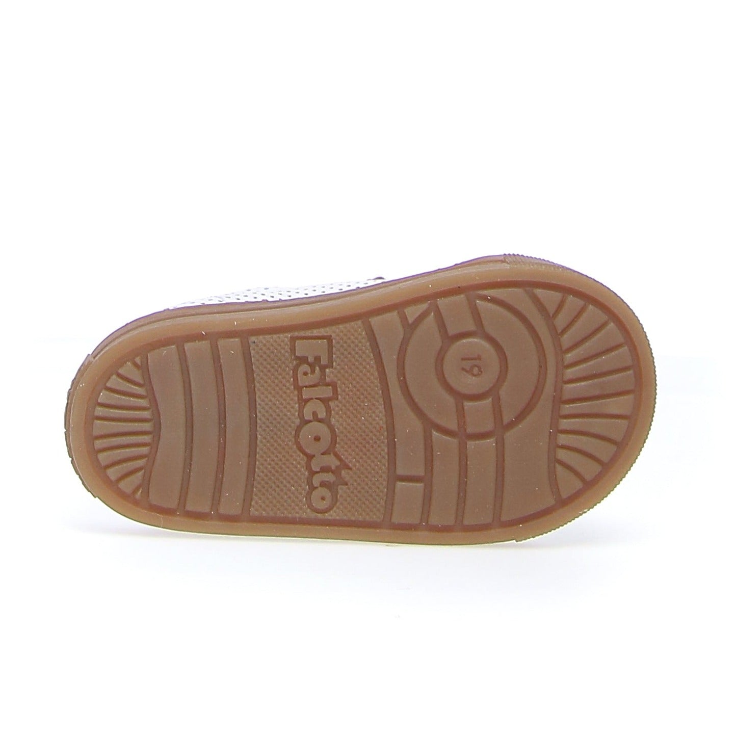 Falcotto Michael Fashion Sneakers for Boys and Girls - Cognac & White | Comfortable Kids Shoes for School, Play & Everyday Wear
