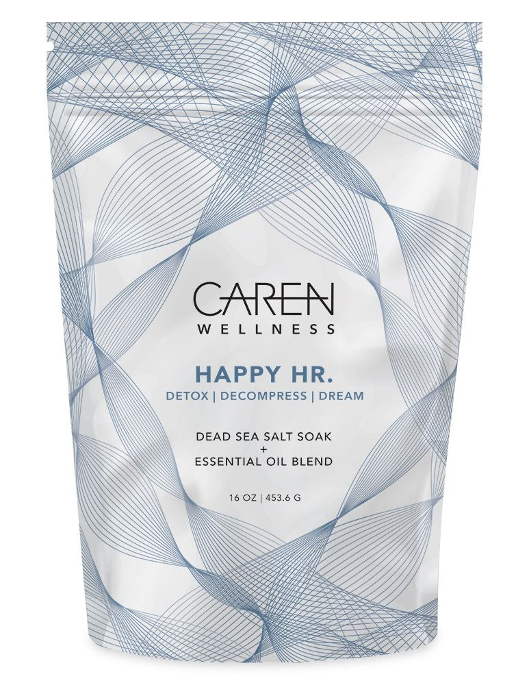 Happy HR Epsom Salt Soak for Relaxation & Muscle Relief - 4oz Bath Salt for Stress Relief, Sore Muscles & Better Sleep - Perfect for Spa, Bath & Self-Care Nights