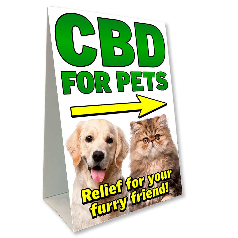 Premium CBD for Pets Economy A-Frame Sign - 24