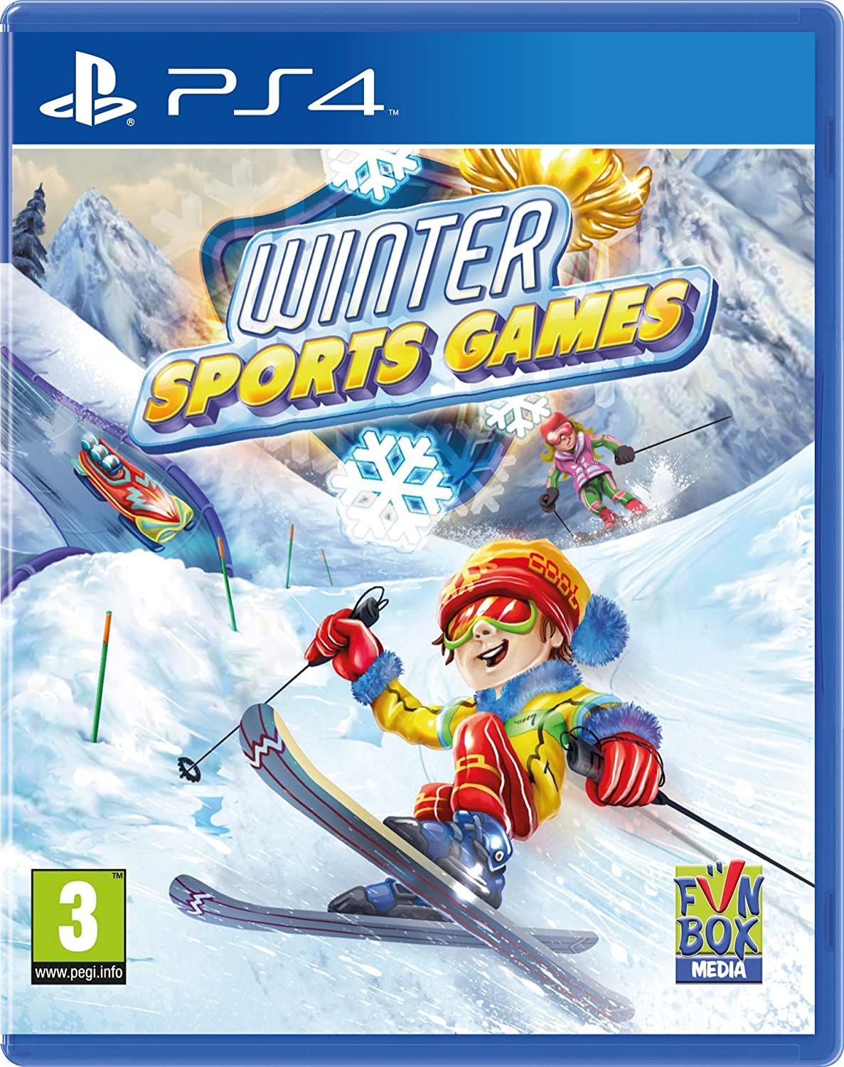 Winter Sports Games for PS4 - Exciting Snow & Ice Sports Simulation - Perfect for Family Fun & Holiday Gaming