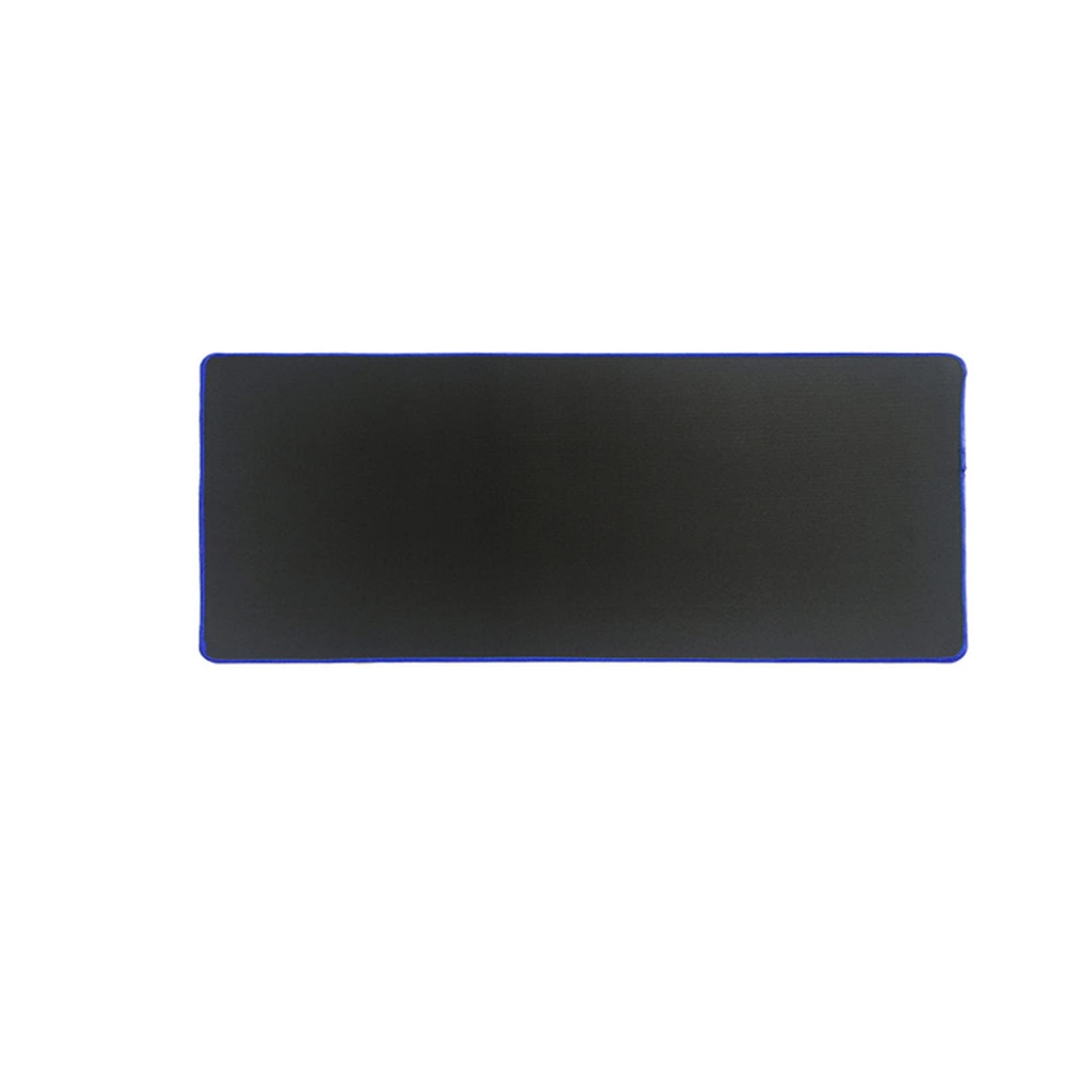Chaber Large Gaming Mouse Pad - Pure Black with Colorful Lockedge, Non-Slip Desk Mat for Keyboard & Mouse (250x300x2mm, Blue) | Perfect for PC, Laptop & Office Workstations
