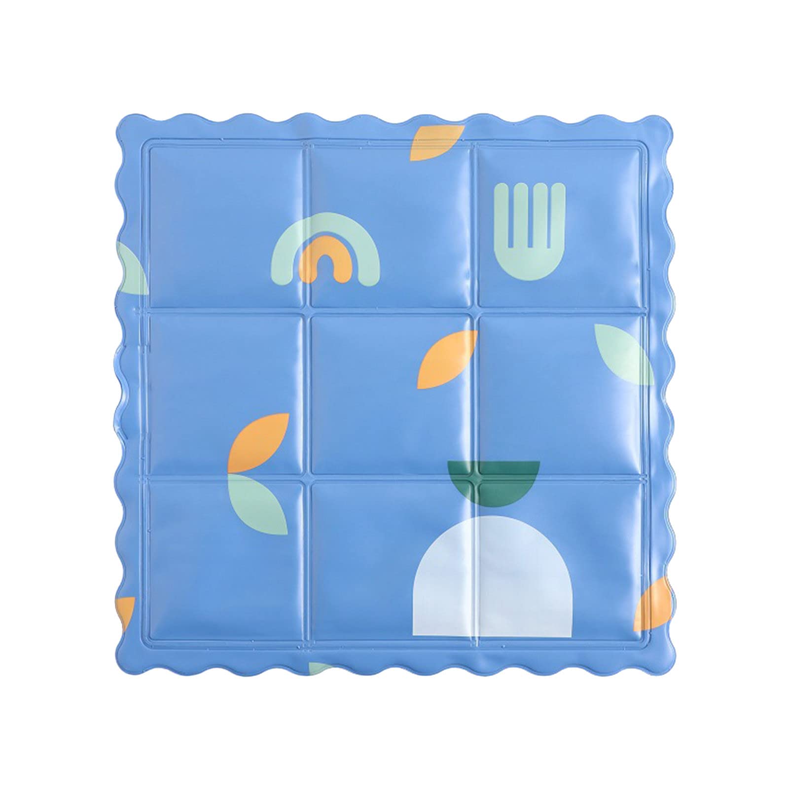 RHLIFM Cartoon Summer Ice Gel Car Seat Cushion - 450ml Cooling Quicksand Pad for Hot Weather - Perfect for Drivers, Office Chairs & Outdoor Activities
