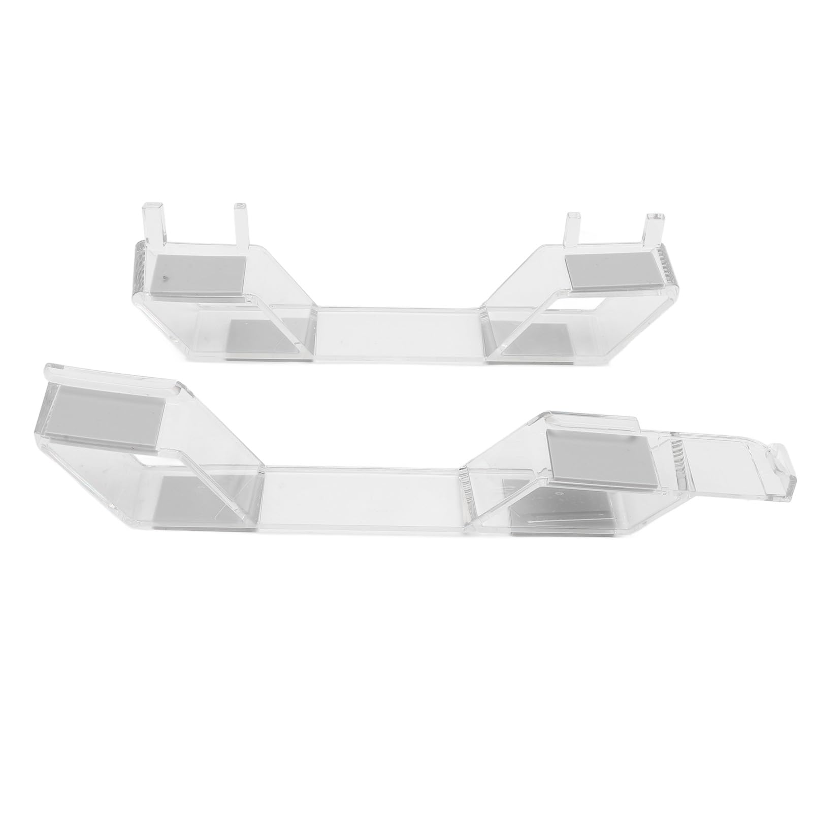 Acrylic Game Console Stand with Heat Dissipation & Anti-Slip Base - Compatible with Slim Disc & Digital Edition Consoles - Perfect for Gaming Setup & Organized Entertainment Center