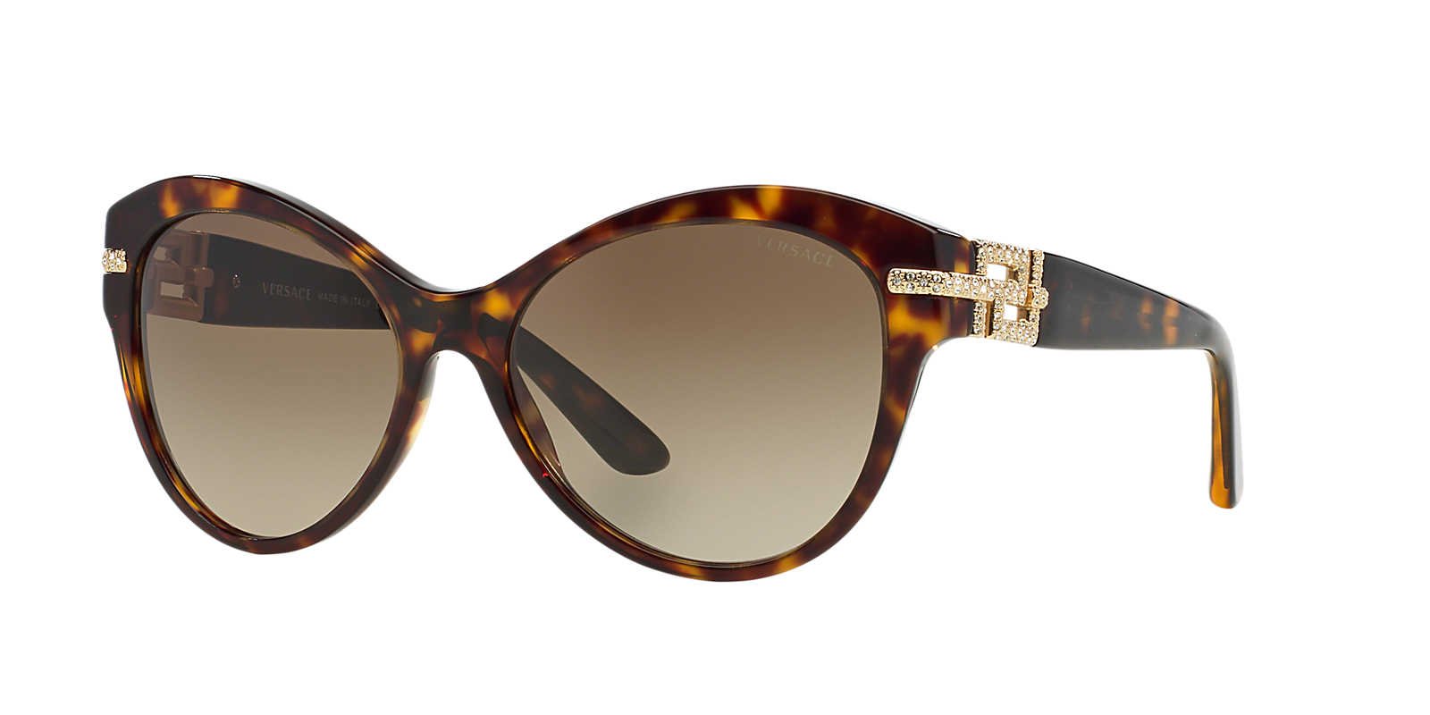 Versace VE4238 Women's Designer Sunglasses - Acetate Frame, UV Protection, Fashionable & Durable - Perfect for Beach, Driving & Outdoor Activities