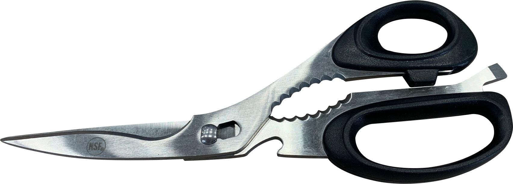 Premium NSF-Certified CLR Kitchen Shears - Heavy Duty Stainless Steel Food Scissors for Cutting Meat, Herbs & Poultry - Ideal for Professional Chefs & Home Cooking