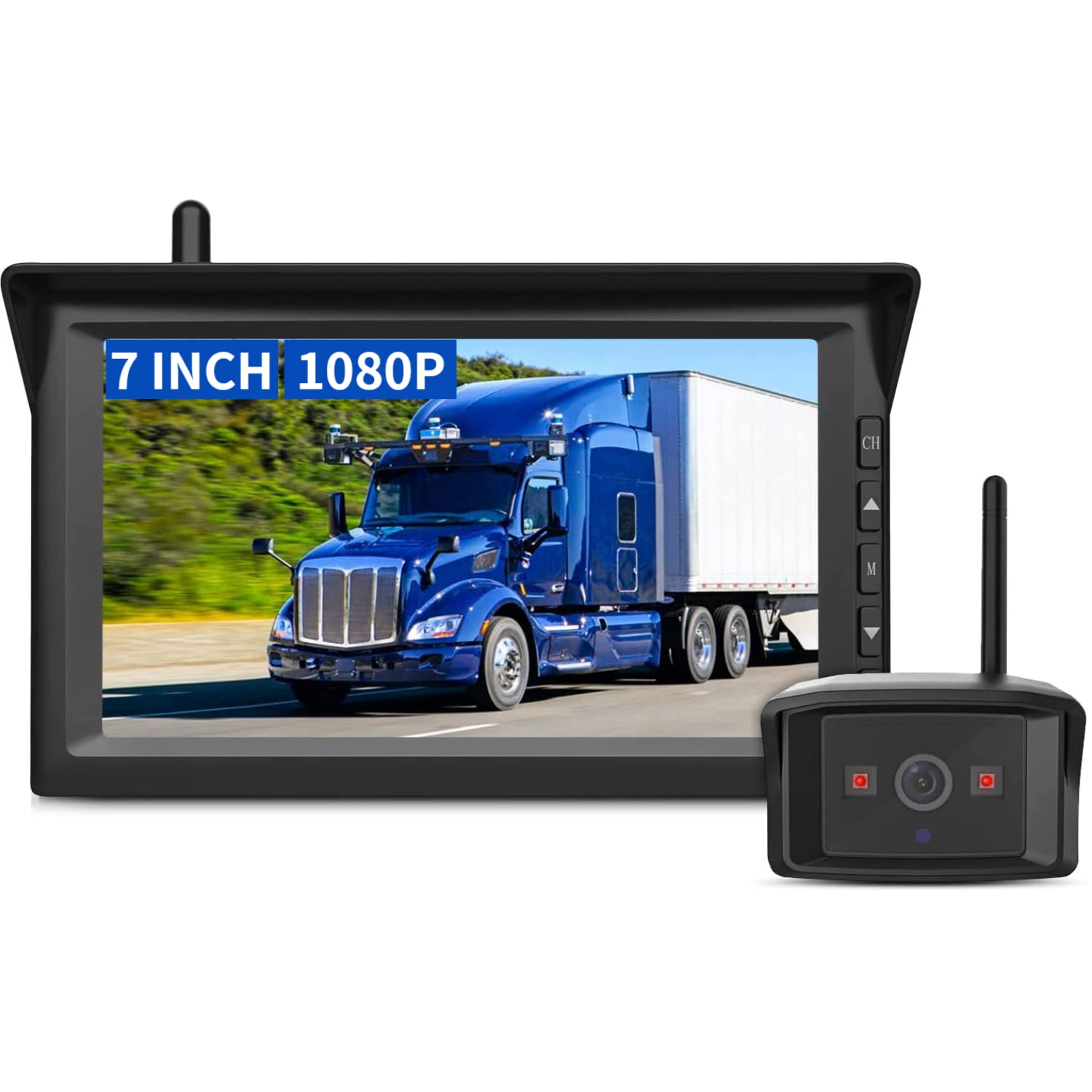 BOSCAM K10 Wireless Backup Camera System for RV, Truck, Car, Trailer, Pickup & Van - 7