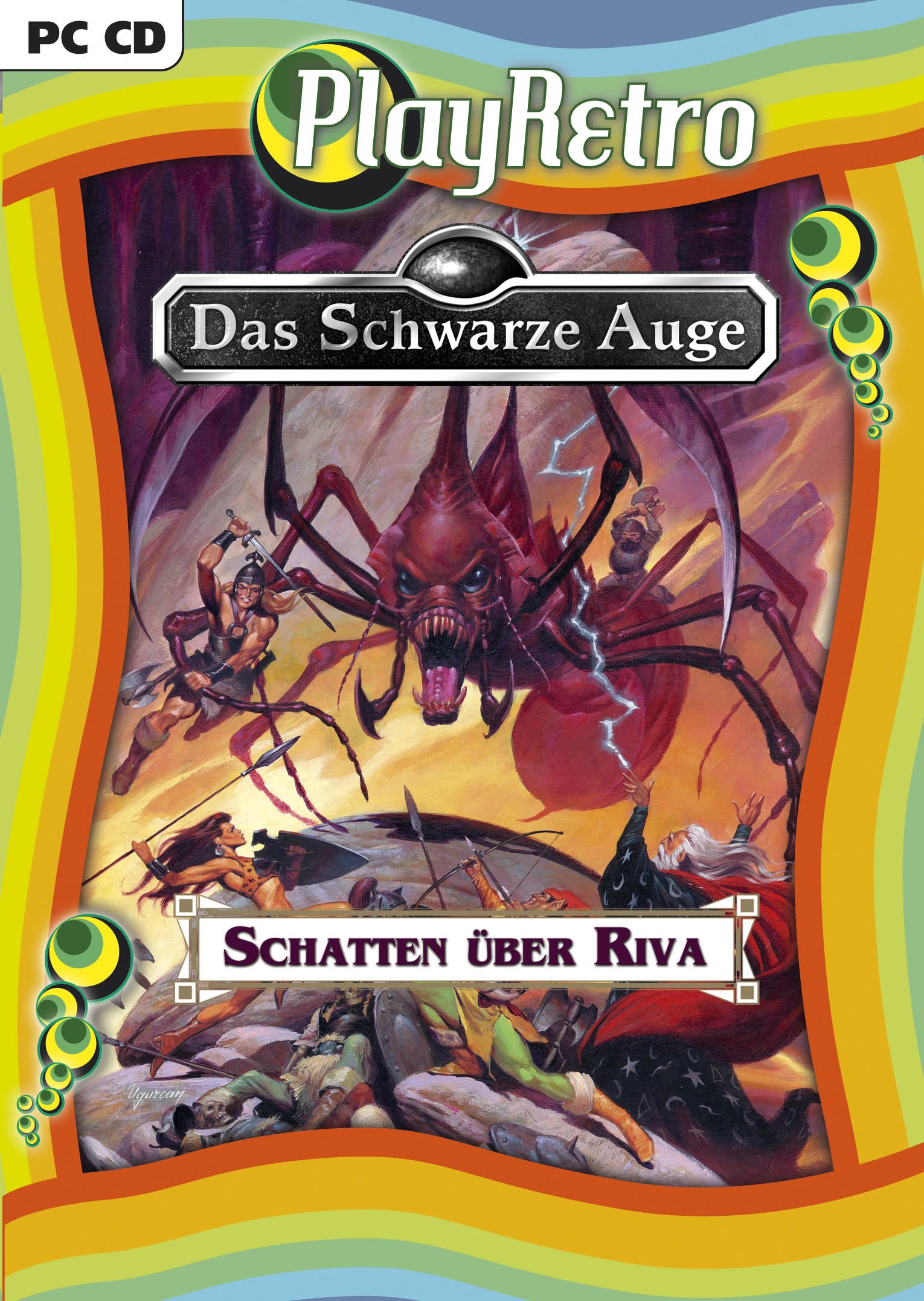 Das Schwarze Auge: Schatten über Riva - Classic Retro Board Game for Adults & Teens | Fantasy RPG Adventure Game | Perfect for Game Nights & Roleplaying Groups