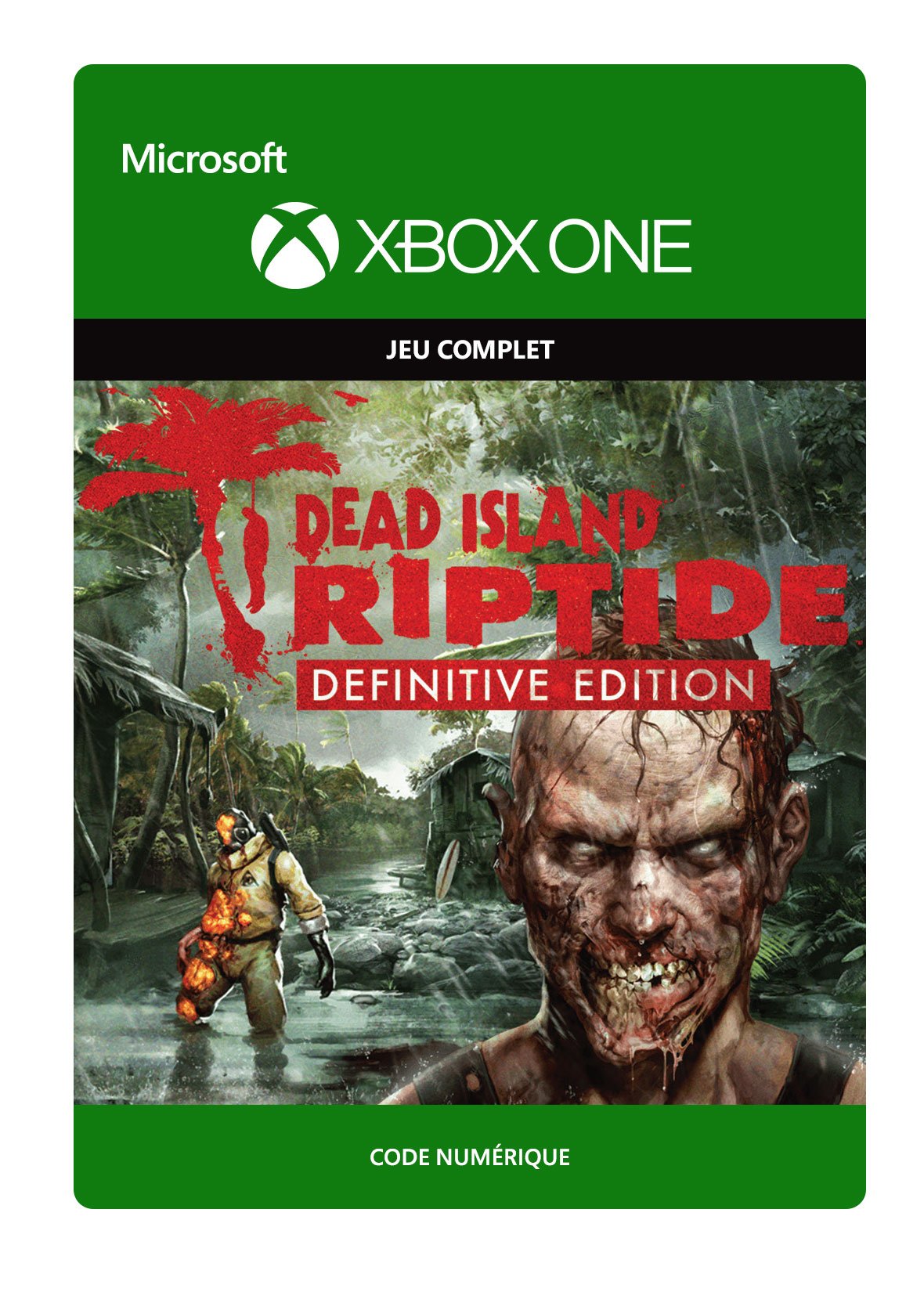 Dead Island Riptide Definitive Edition - Xbox One Digital Download Code | Post-Apocalyptic Zombie Survival Game for Action & Horror Fans