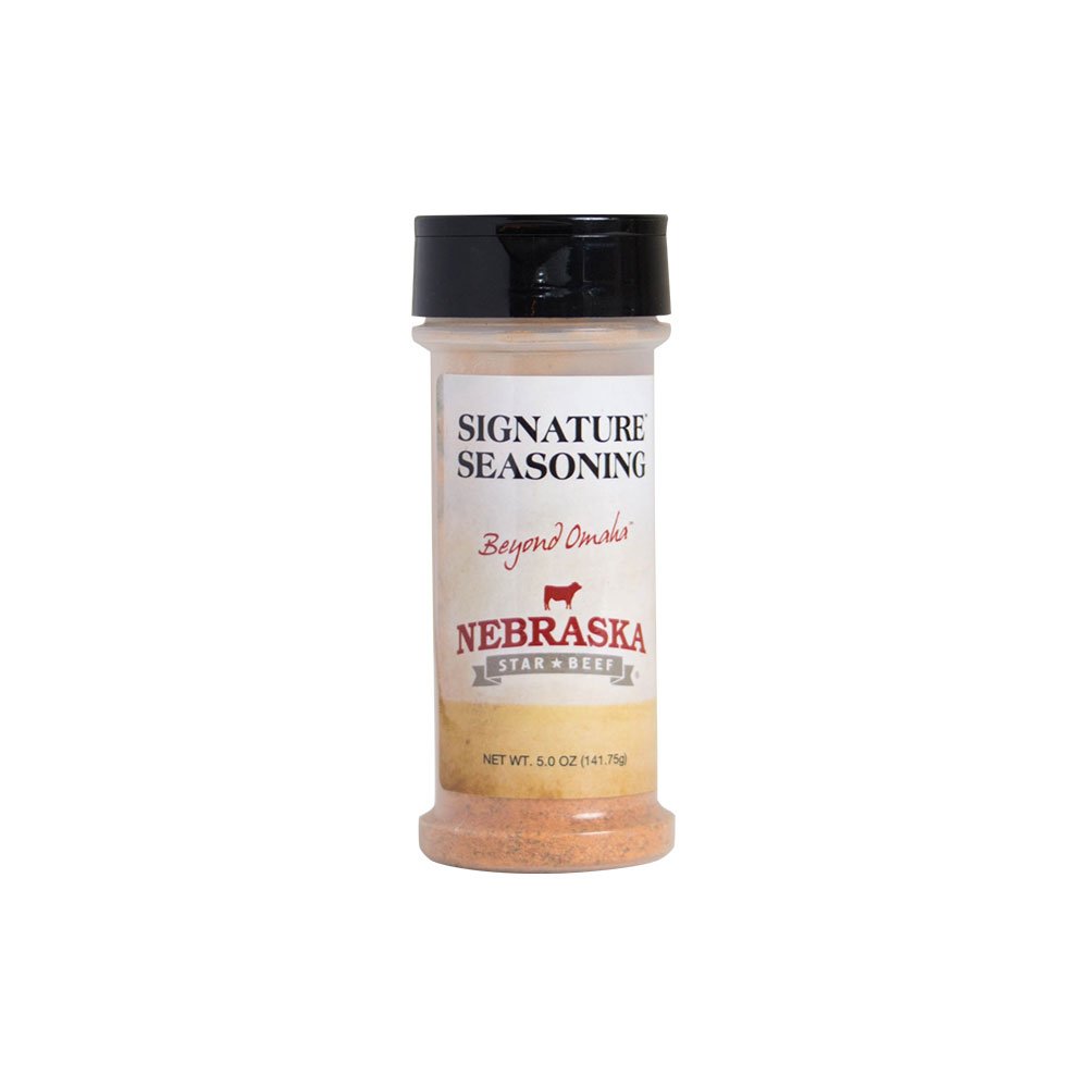 Nebraska Star Beef Signature Seasoning 5 oz - 12 Pack | All Natural Gluten-Free & MSG-Free | Gourmet Herb & Spice Blend | Made in USA Nebraska | Perfect for Grilling, BBQ & Steak Seasoning