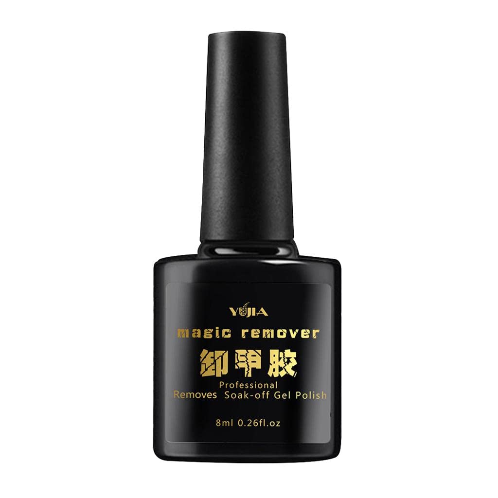LOSA 8ML Magic Gel Nail Polish Remover - Fast Soak Off Nail Cleaner for Gel & Acrylic Nails - Perfect for Home Manicures & Salon Use