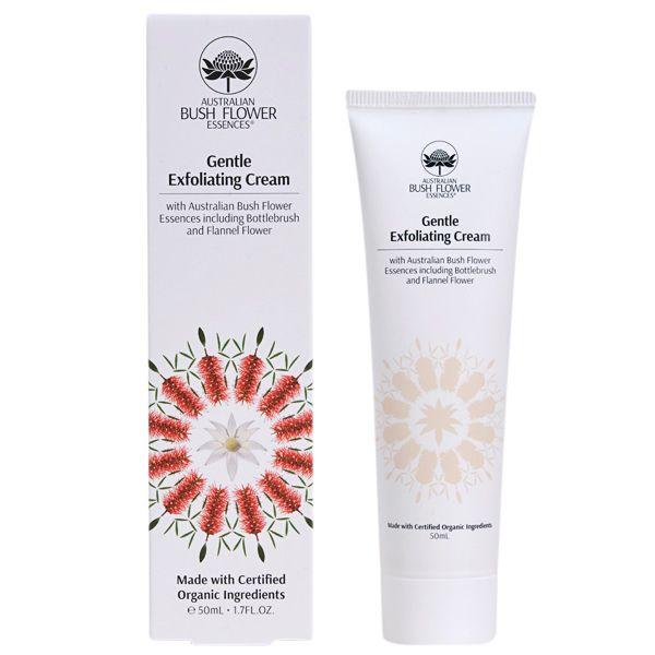Australian Bush Flower Gentle Exfoliating Cream - Natural Face & Body Scrub for Smooth Skin | Perfect for Daily Skincare Routine & Spa Treatments