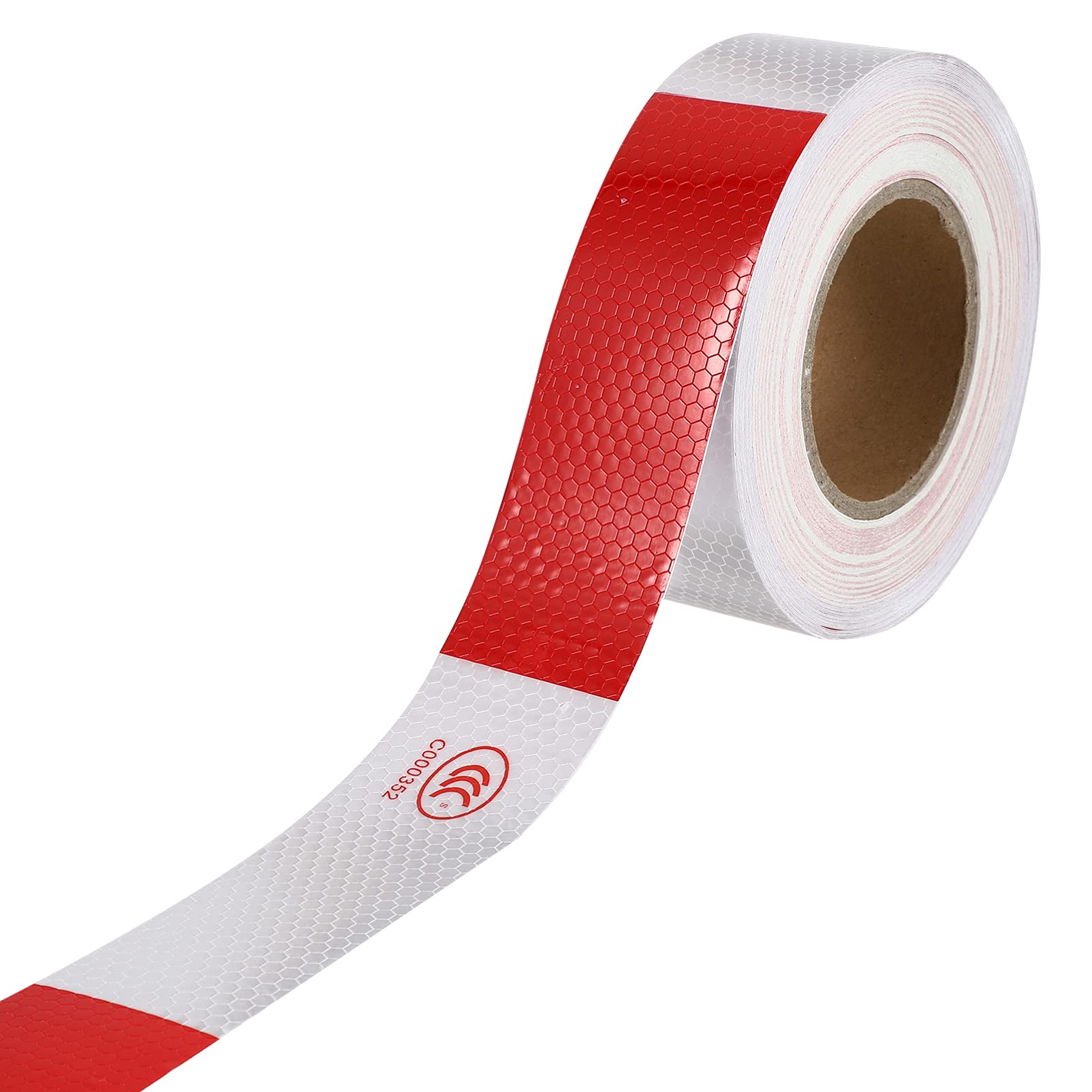 Scicalife Reflective Bike Stickers - Flexible Safety Tape for Bicycles, Cars, Trucks & Trailers - High Visibility Warning Sticker for Mailboxes & Upholstery (1 Roll) - Perfect for Night Cycling, Road Safety & Vehicle Visibility