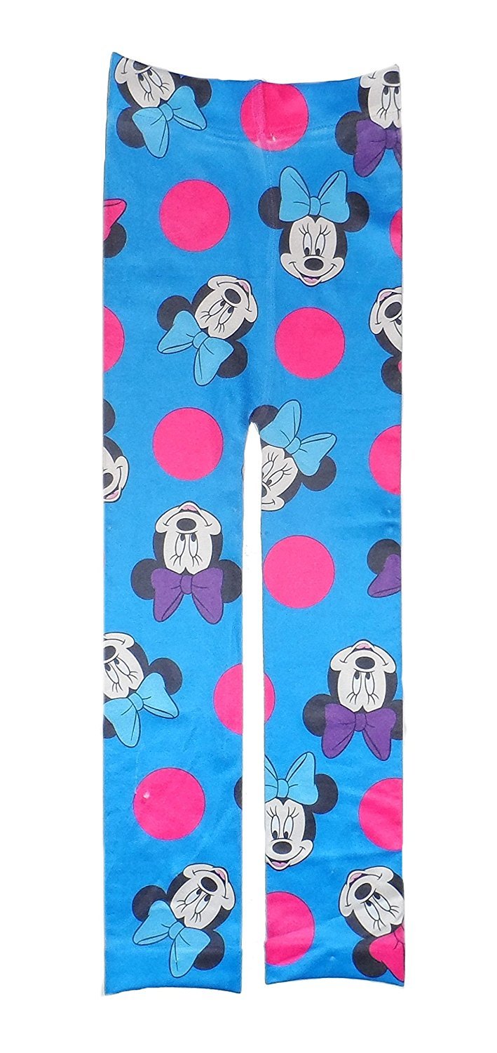 Disney Minnie Mouse Girls' Tights - Soft & Stretchy Toddler Leggings for Playtime, Dress-Up & Everyday Wear