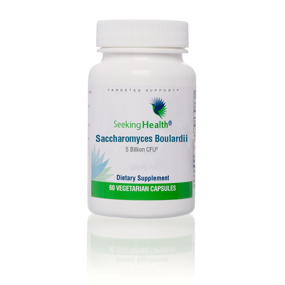 Best Saccharomyces Boulardii Probiotic Supplement - 60 Capsules for Digestive Health & Immune Support - Ideal for Travel, Antibiotic Recovery & Gut Balance