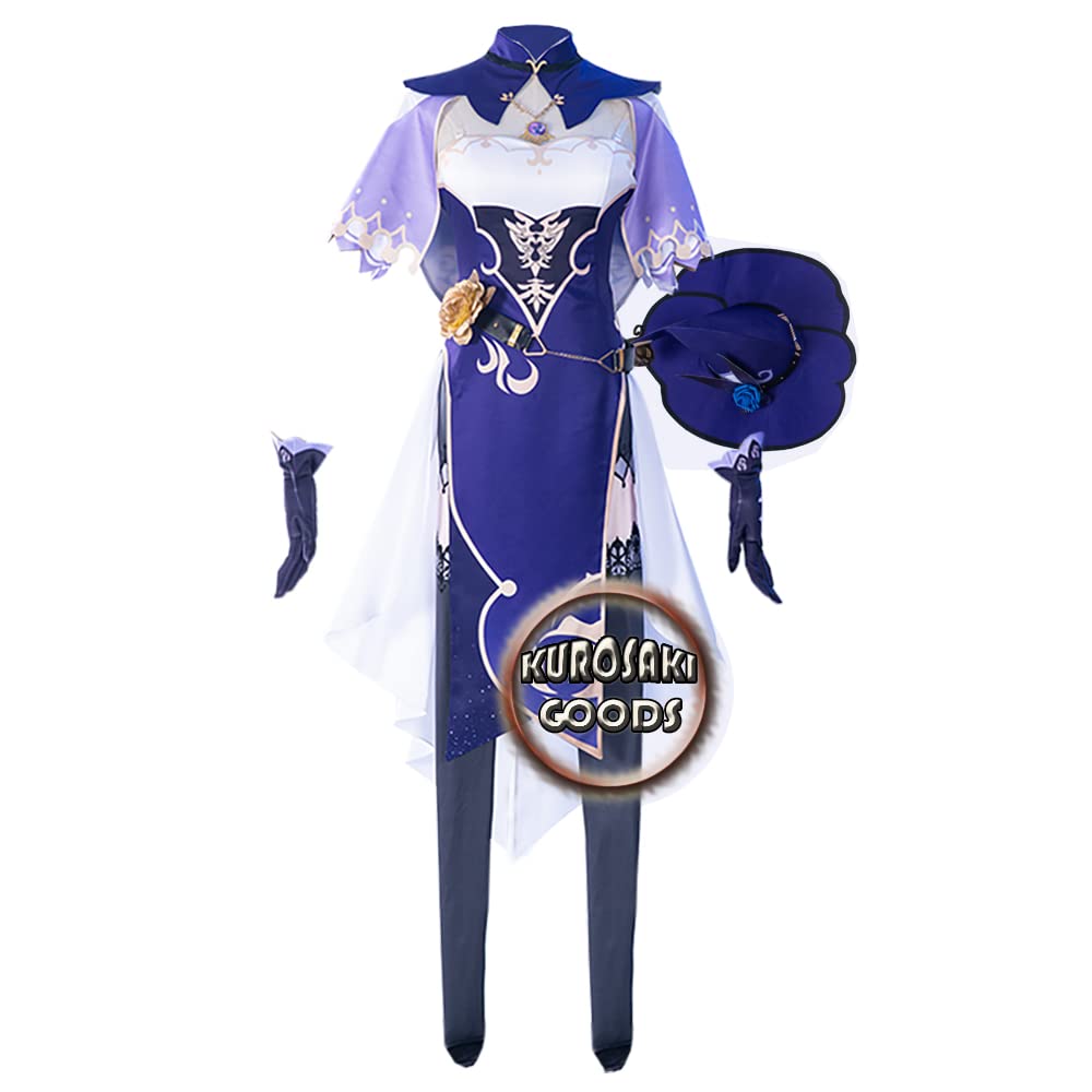 Kurosaki Goods Genshin Impact Cosplay Costume - Anime Game Character Halloween Outfit for Conventions & Cosplay Events