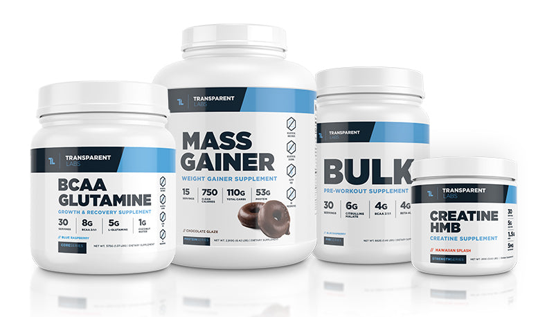 Hardgainer Essentials Stack - Weight Gainer Supplement for Muscle Growth & Strength - Perfect for Gym, Bodybuilding & Fitness Enthusiasts