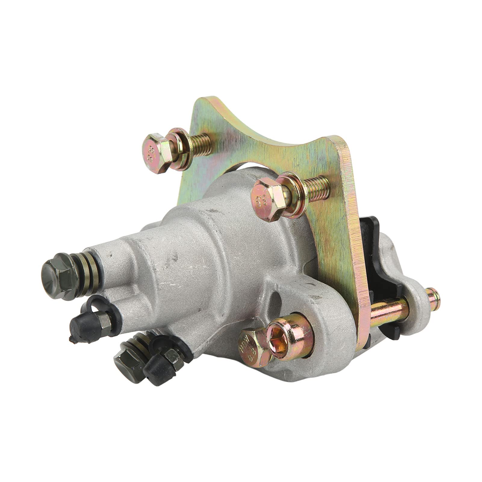 ATV Rear Brake Caliper - Heavy Duty Steel Alloy for Heat Dissipation | OEM Standard Replacement Part | Perfect for Off-Roading & Trail Riding Repairs