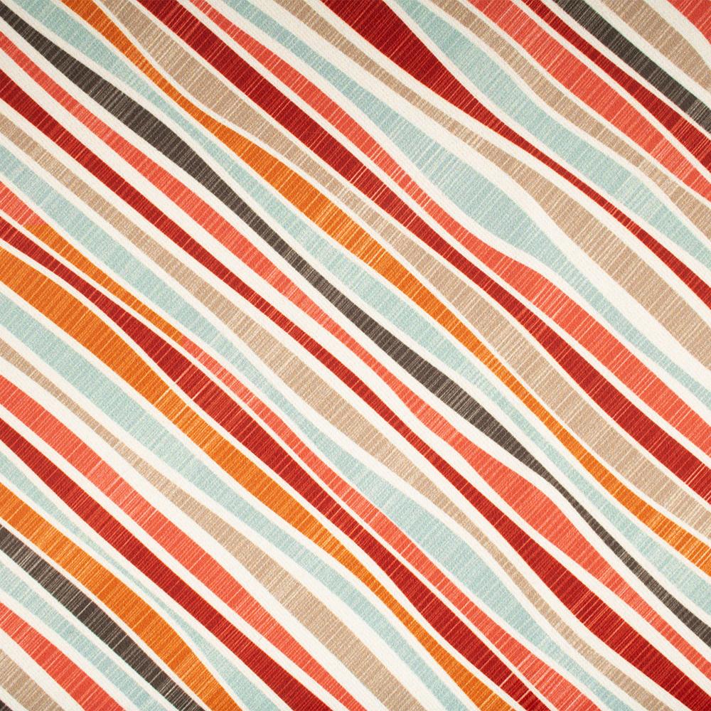 9 x 9 Inch Decorative Fabric Swatch - In Flight Clever Coral Pattern | Home Decor Accent for Pillows, Curtains & Upholstery